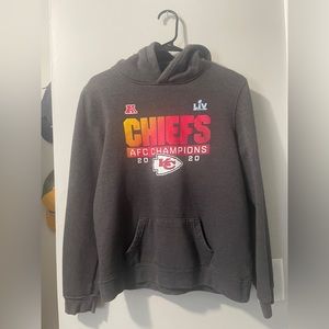 Kansas City Chiefs Youth XL AFC Champs Hoodie
